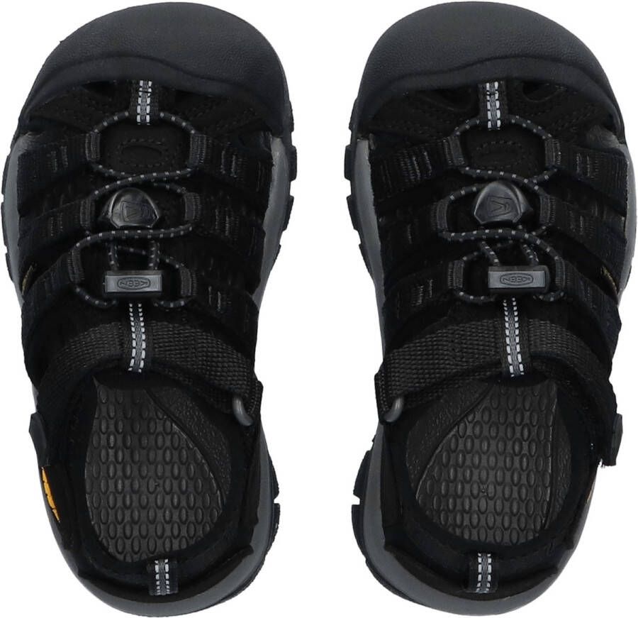 Keen Newport H2 Younger Kids Sandalen Black Yellow Zwart Polyester K1022824