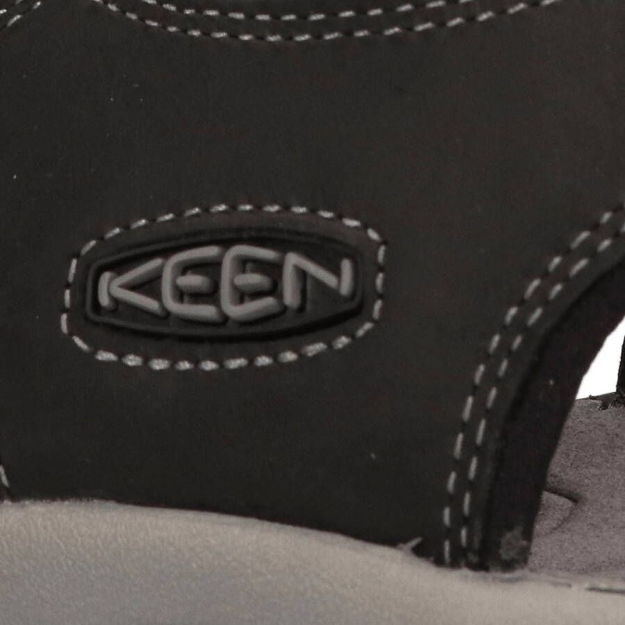 Keen Newport Heren Wandelsandalen Black Steel Grey Zwart Leer K1022247 - Foto 10