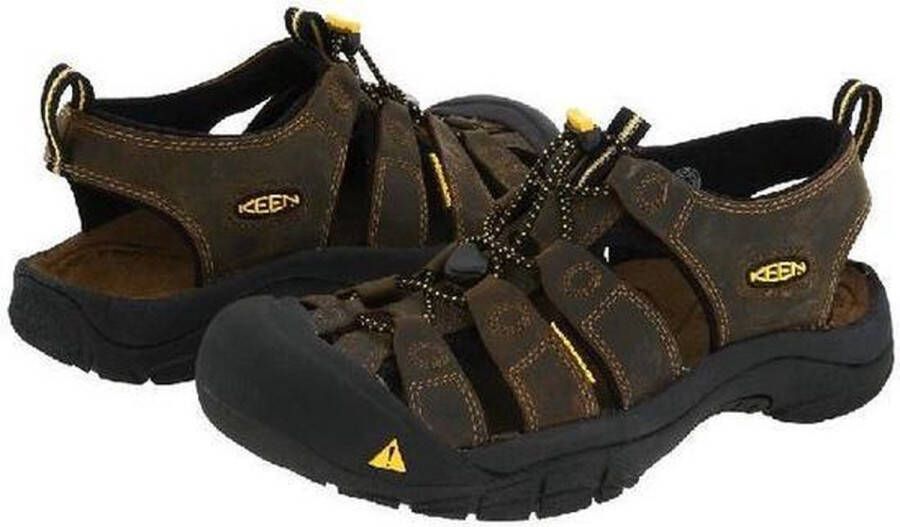 Keen Newport Heren Wandelsandalen Leer Bison