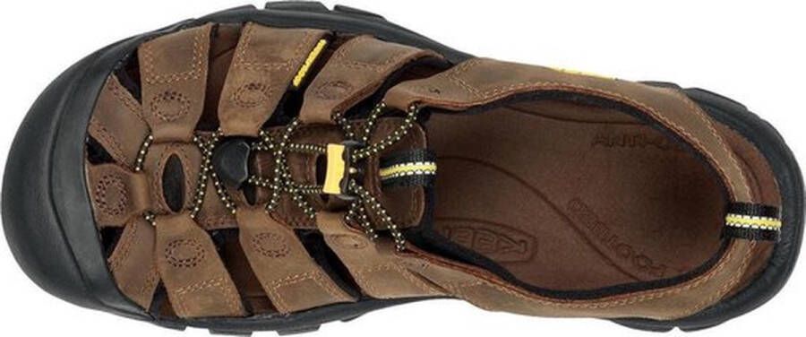 Keen Newport Heren Wandelsandalen Leer Bison