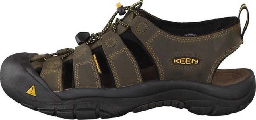 Keen Newport Heren Wandelsandalen Leer Bison
