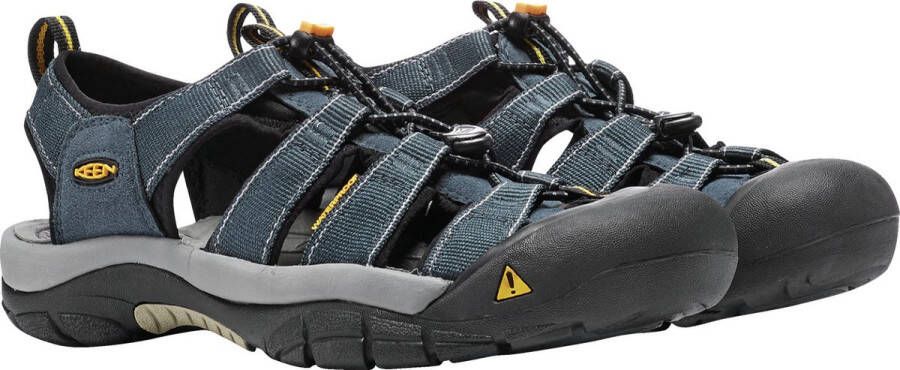 Keen Newport Heren Wandelsandalen Navy Medium Gray Blauw Polyester K1001938