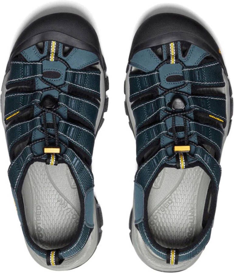 Keen Newport Heren Wandelsandalen Navy Medium Gray Blauw Polyester K1001938