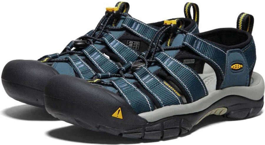 Keen Newport Heren Wandelsandalen Navy Medium Gray Blauw Polyester K1001938