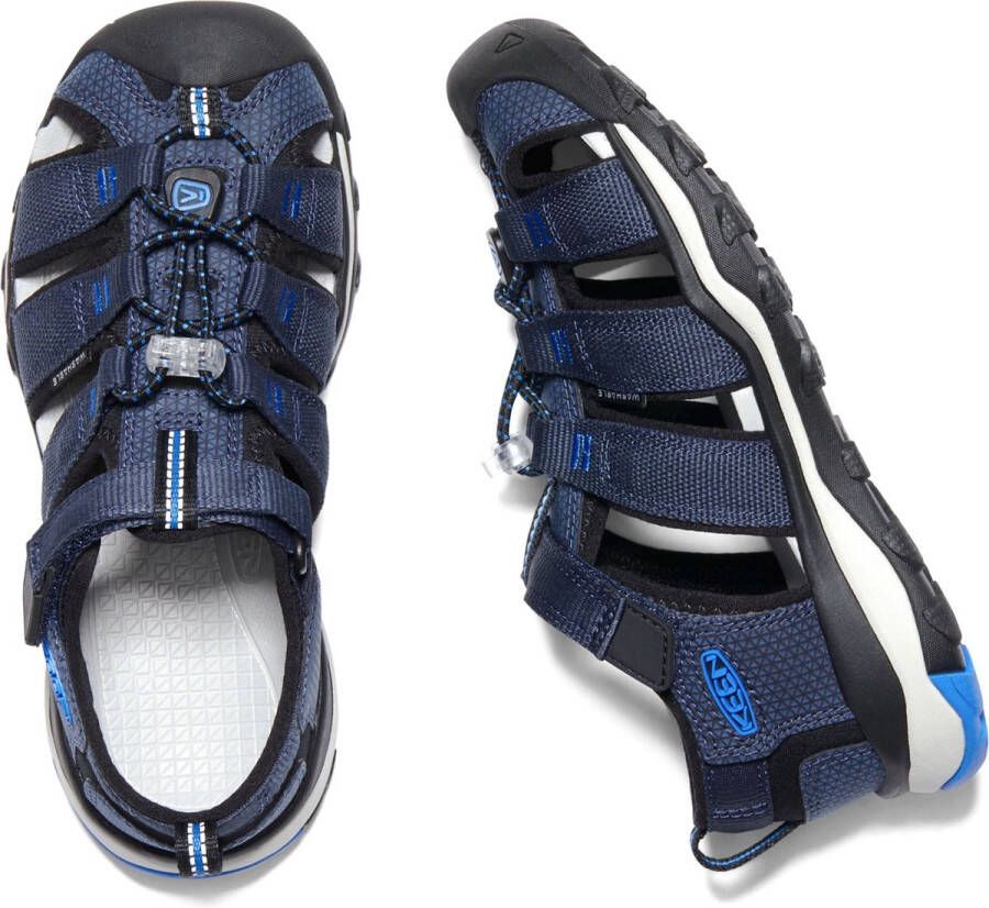 Keen Newport Neo H2 Older Kids Sandalen Blue Night Brilliant Blue Blauw Polyester K1022903