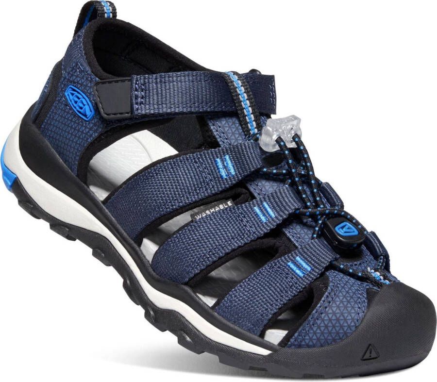 Keen Newport Neo H2 Older Kids Sandalen Blue Night Brilliant Blue Blauw Polyester K1022903