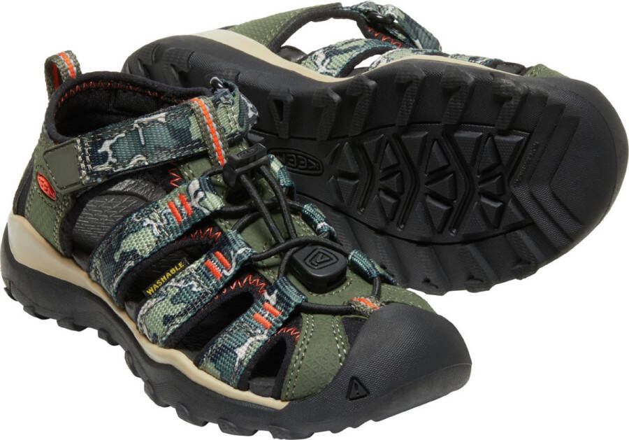 Keen Newport NEO H2 Sandalen Kinderen Forest Night Camo - Foto 2