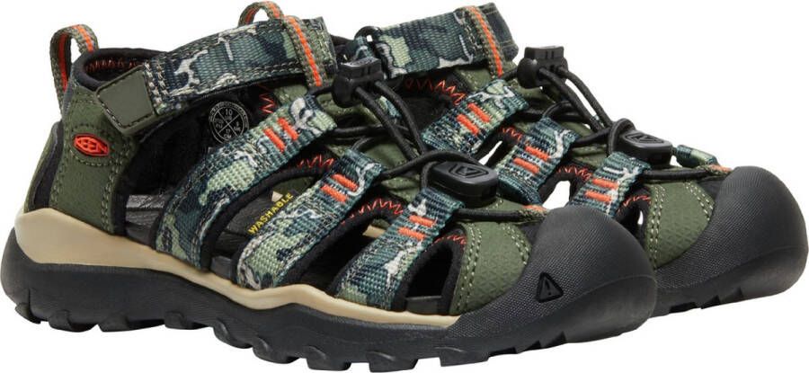 Keen Newport NEO H2 Sandalen Kinderen Forest Night Camo - Foto 4