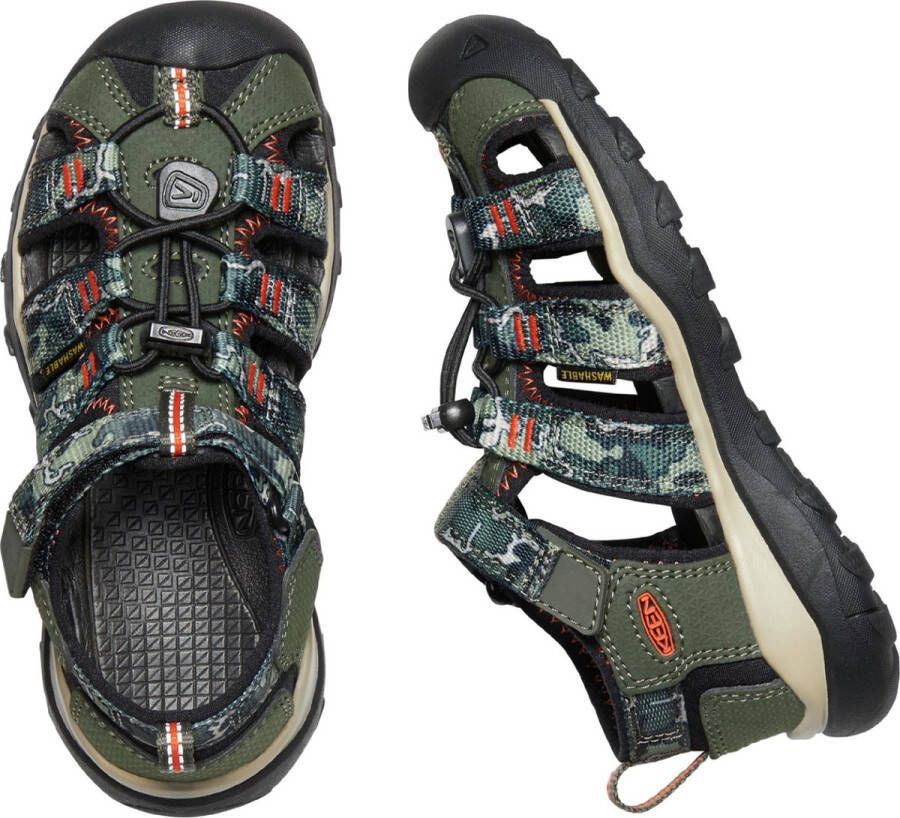 Keen Newport NEO H2 Sandalen Kinderen Forest Night Camo - Foto 5