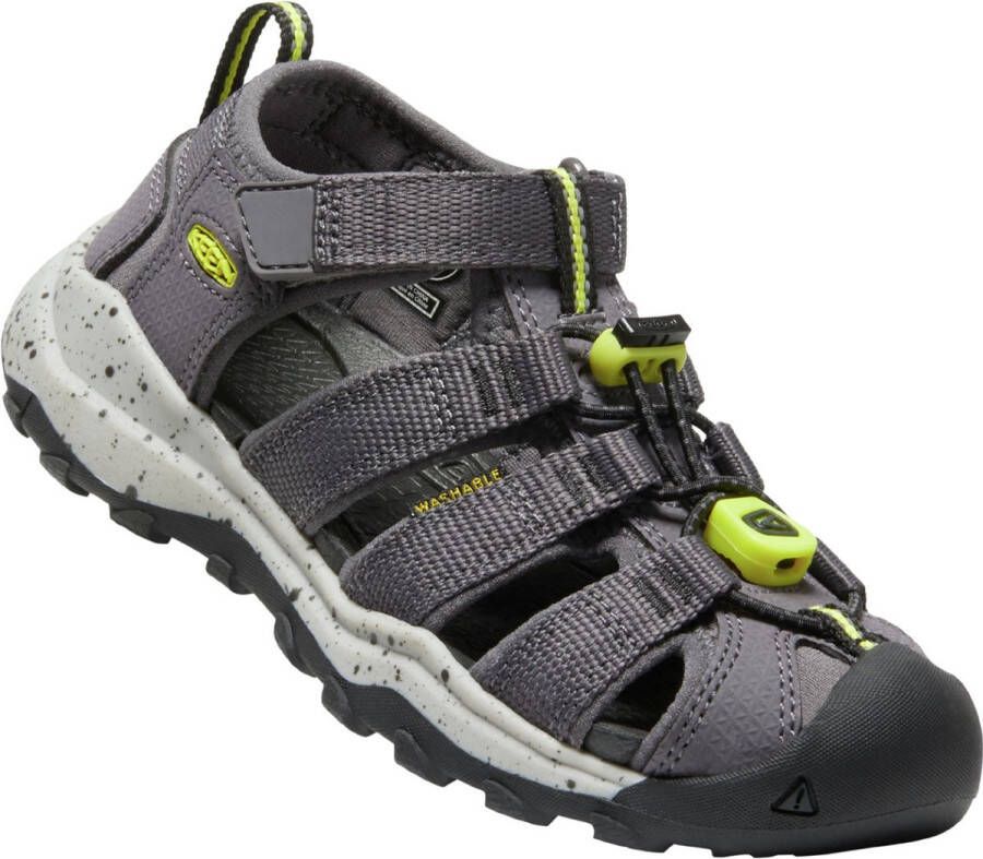 Keen Newport Neo H2 Younger Kids Sandalen Rabbit Evening Primrose Grijs Polyester K1025105