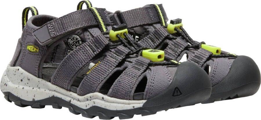 Keen Newport Neo H2 Younger Kids Sandalen Rabbit Evening Primrose Grijs Polyester K1025105