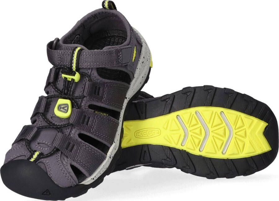 Keen Newport Neo H2 Younger Kids Sandalen Rabbit Evening Primrose Grijs Polyester K1025105