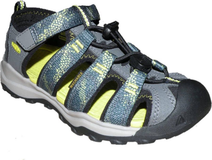 Keen Newport Neo H2 Younger Kids Sandalen Sea Moss Steel Grey