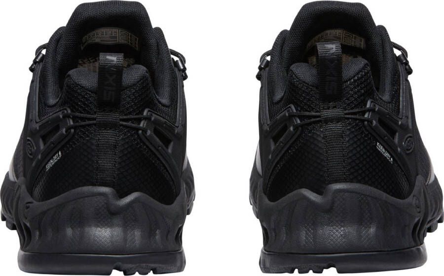 Keen NXIS EVO Heren Wandelschoenen Triple Black Zwart Mesh