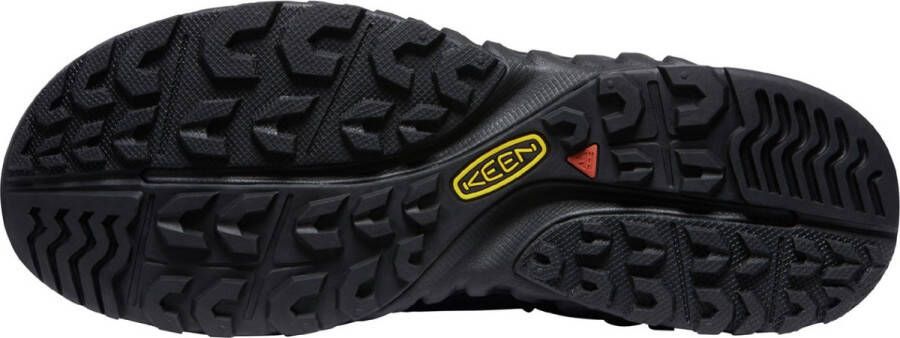 Keen NXIS EVO Heren Wandelschoenen Triple Black Zwart Mesh