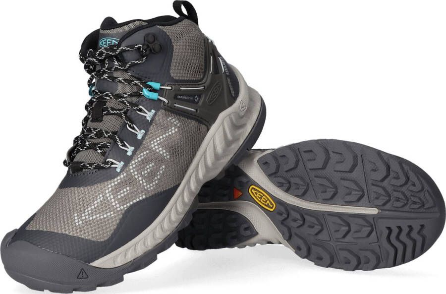 Keen NXIS EVO Mid Dames Wandelschoenen Magnet Ipanema K1027197 - Foto 4