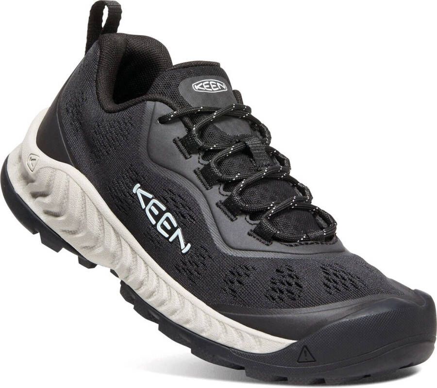 Keen NXIS Speed Dames Trailschoenen Black Blue Glass