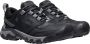 Keen Ridge Flex Heren Wandelschoenen Black Magnet Zwart Leer K1024916 - Thumbnail 8