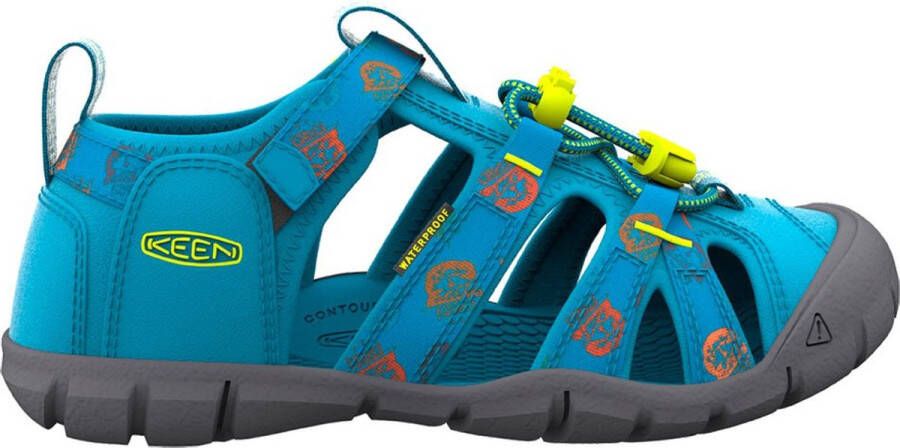 Keen Kids Seacamp II CNX Sandalen maat 11K turkoois - Foto 3