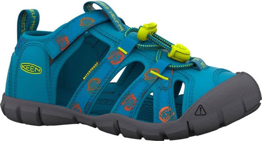 Keen Kids Seacamp II CNX Sandalen maat 12K turkoois - Foto 4