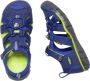 Keen Seacamp II Older Kids Sandalen Blue Depths Chartreuse Blauw Polyester K1022993 - Thumbnail 12