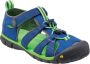 Keen Seacamp II Older Kids Sandalen Blue Depths Chartreuse Blauw Polyester K1022993 - Thumbnail 14