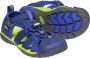 Keen Seacamp II Older Kids Sandalen Blue Depths Chartreuse Blauw Polyester K1022993 - Thumbnail 4