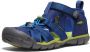 Keen Seacamp II Older Kids Sandalen Blue Depths Chartreuse Blauw Polyester K1022993 - Thumbnail 5