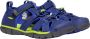 Keen Seacamp II Older Kids Sandalen Blue Depths Chartreuse Blauw Polyester K1022993 - Thumbnail 10