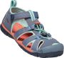 Keen Seacamp II Older Kids Sandalen Flint Stone Ocean Wave - Thumbnail 14