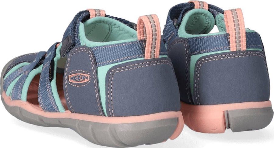 Keen Seacamp II Older Kids Sandalen Flint Stone Ocean Wave