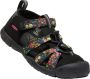 Keen Seacamp II Older Kids Sandalen Ibis Rose Black Zwart Polyester K1026324 - Thumbnail 10