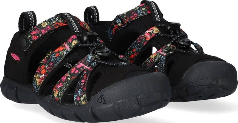 Keen Seacamp II Older Kids Sandalen Ibis Rose Black Zwart Polyester K1026324