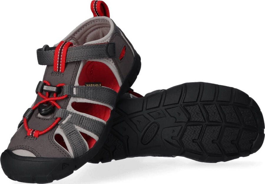 Keen Seacamp II Older Kids Sandalen Magnet Drizzle Grijs Polyester K1022985 - Foto 3