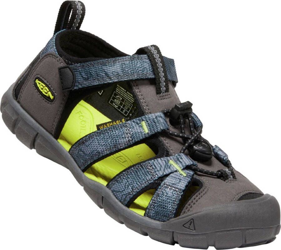 Keen Seacamp II Older Kids Sandalen Magnet Evening Primrose Grijs K1026321 - Foto 10