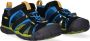 Keen Seacamp II Younger Kids Sandalen Black Brilliant Blue Zwart Polyester K1022969 - Thumbnail 11