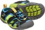 Keen Seacamp II Younger Kids Sandalen Black Brilliant Blue Zwart Polyester K1022969 - Thumbnail 14