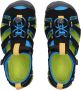 Keen Seacamp II Younger Kids Sandalen Black Brilliant Blue Zwart Polyester K1022969 - Thumbnail 7