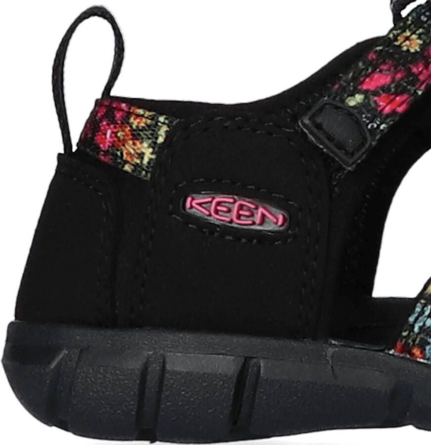 Keen Seacamp II Younger Kids Sandalen Ibis Rose Black Zwart Polyester K1026315