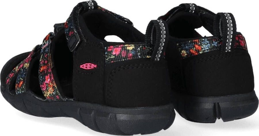 Keen Seacamp II Younger Kids Sandalen Ibis Rose Black Zwart Polyester K1026315