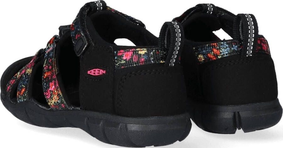 Keen Seacamp II Younger Kids Sandalen Ibis Rose Black Zwart Polyester K1026315 - Foto 12