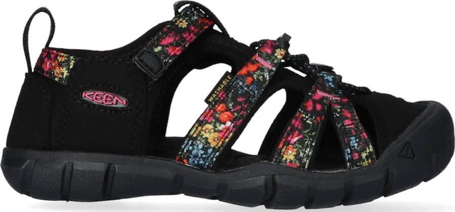 Keen Seacamp II Younger Kids Sandalen Ibis Rose Black Zwart Polyester K1026315 - Foto 7