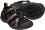 Keen Seacamp II Younger Kids Sandalen Ibis Rose Black Zwart Polyester K1026315 - Thumbnail 8