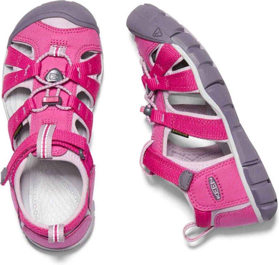 Keen Seacamp II Younger Kids Sandalen Very Berry Dawn Pink Roze Polyester K1022979