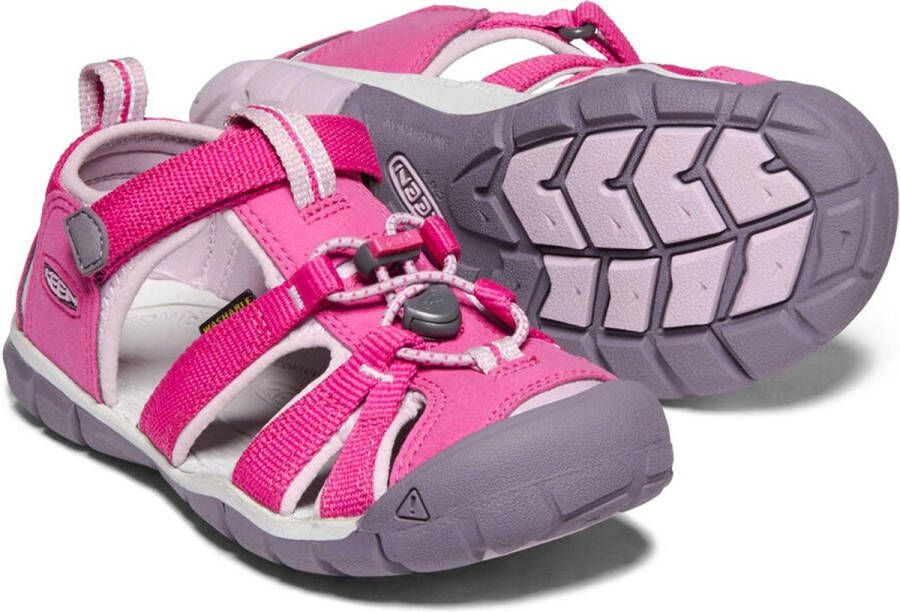 Keen Seacamp II Younger Kids Sandalen Very Berry Dawn Pink Roze Polyester K1022979 - Foto 15