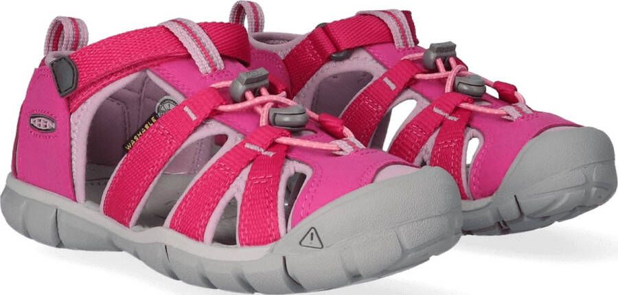 Keen Seacamp II Younger Kids Sandalen Very Berry Dawn Pink Roze Polyester K1022979 - Foto 8