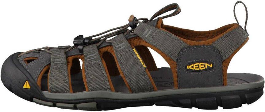 Keen Clearwater CNX Heren Wandelsandalen Raven Tortoise Shell - Foto 4