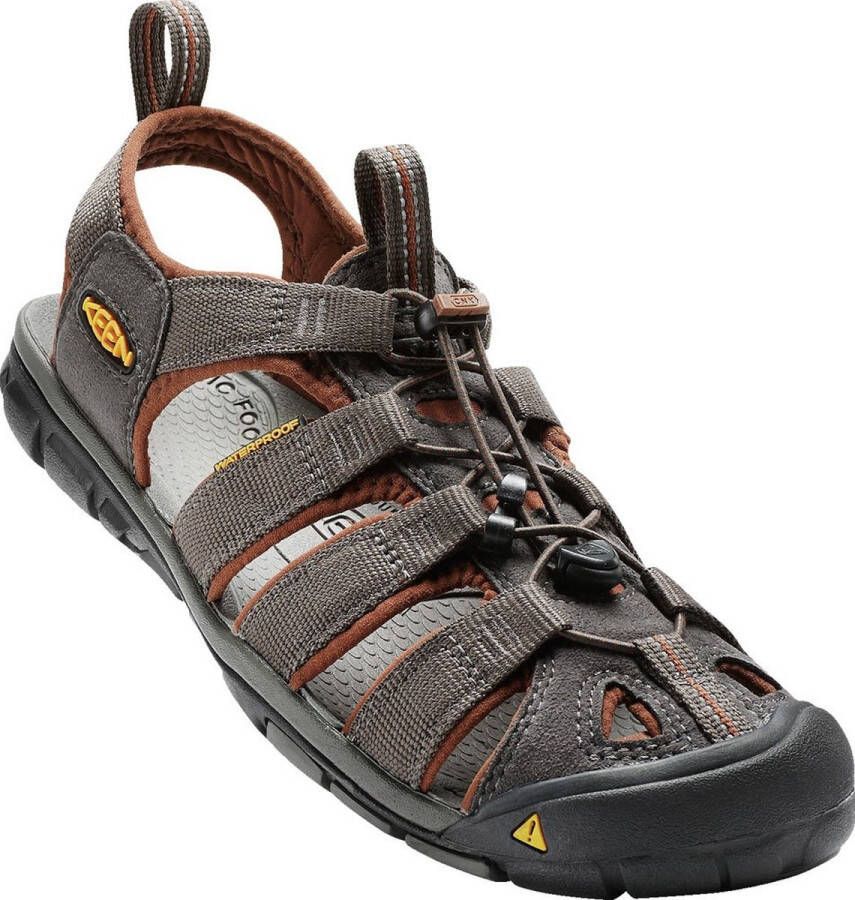 Keen Clearwater CNX Heren Wandelsandalen Raven Tortoise Shell - Foto 7