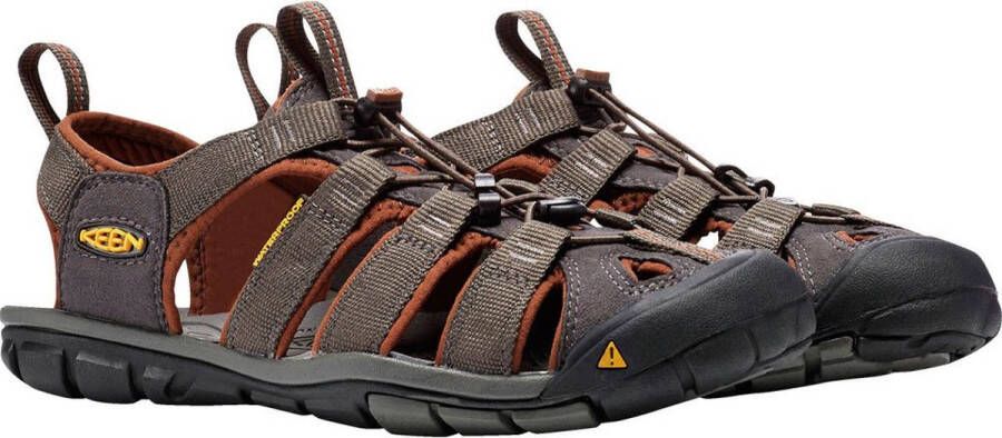 Keen Clearwater CNX Heren Wandelsandalen Raven Tortoise Shell - Foto 9