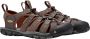 Keen Clearwater CNX Heren Wandelsandalen Raven Tortoise Shell - Thumbnail 9